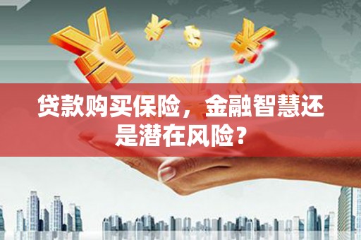 南屯贷款购买保险，金融智慧还是潜在风险？