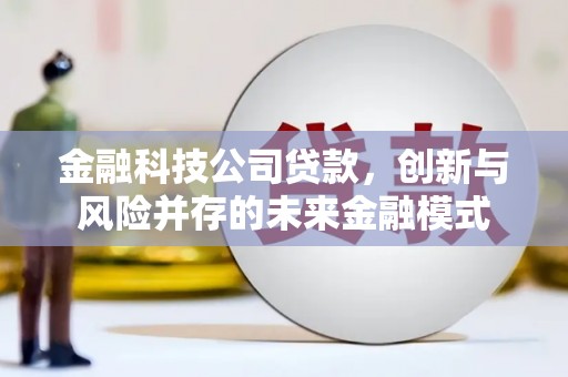 南屯金融科技公司贷款，创新与风险并存的未来金融模式