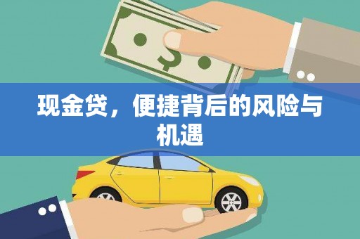 南屯现金贷，便捷背后的风险与机遇