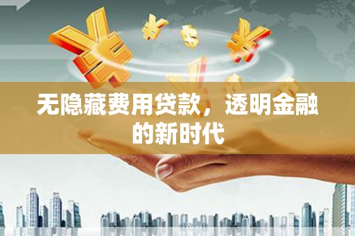 南屯无隐藏费用贷款，透明金融的新时代