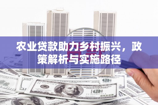 南屯农业贷款助力乡村振兴，政策解析与实施路径