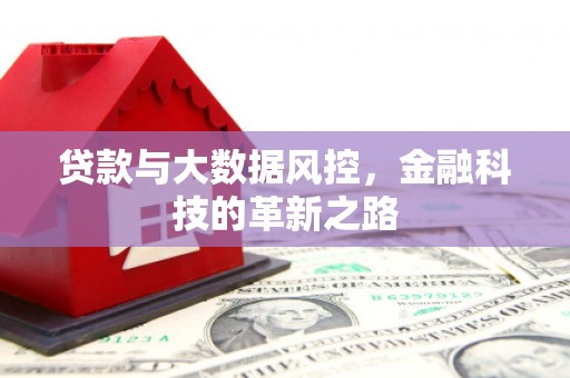 南屯贷款与大数据风控，金融科技的革新之路