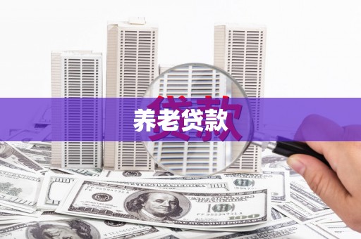 南屯养老贷款