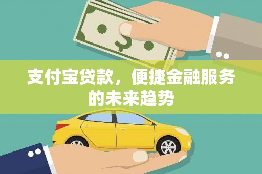 南屯支付宝贷款，便捷金融服务的未来趋势