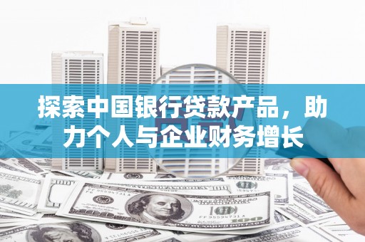 南屯探索中国银行贷款产品，助力个人与企业财务增长