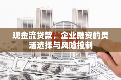 南屯现金流贷款，企业融资的灵活选择与风险控制
