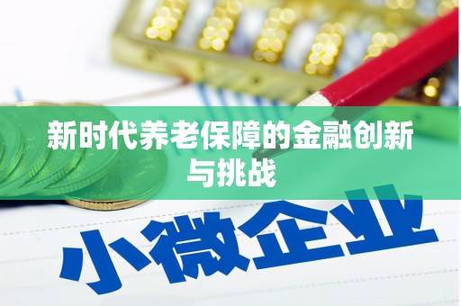 南屯新时代养老保障的金融创新与挑战