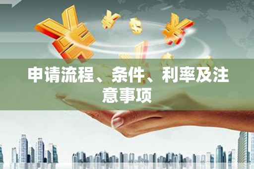 南屯申请流程、条件、利率及注意事项