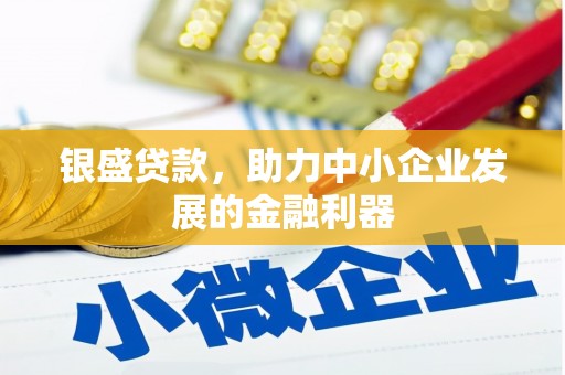 南屯银盛贷款，助力中小企业发展的金融利器