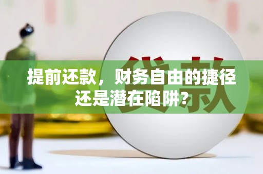 南屯提前还款，财务自由的捷径还是潜在陷阱？