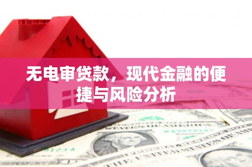 南屯无电审贷款，现代金融的便捷与风险分析