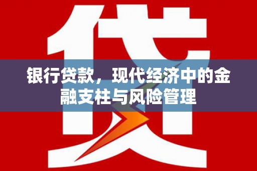 南屯银行贷款，现代经济中的金融支柱与风险管理
