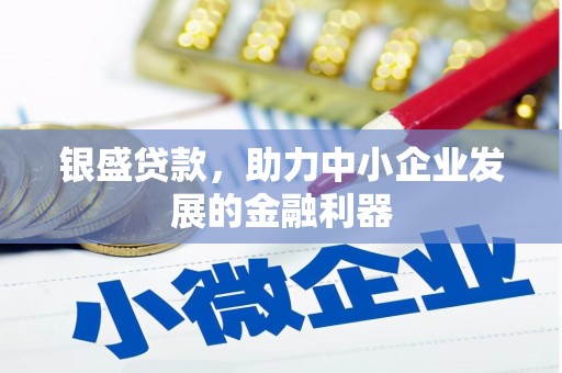 南屯银盛贷款，助力中小企业发展的金融利器