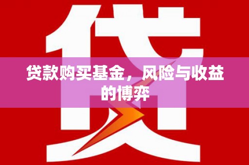 南屯贷款购买基金，风险与收益的博弈