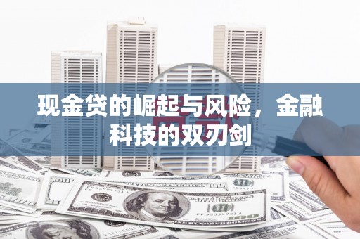 南屯现金贷的崛起与风险，金融科技的双刃剑