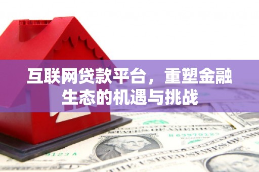 南屯互联网贷款平台，重塑金融生态的机遇与挑战