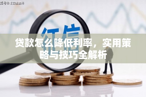 南屯贷款怎么降低利率，实用策略与技巧全解析