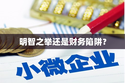 南屯明智之举还是财务陷阱？