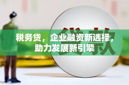 南屯税务贷，企业融资新选择，助力发展新引擎