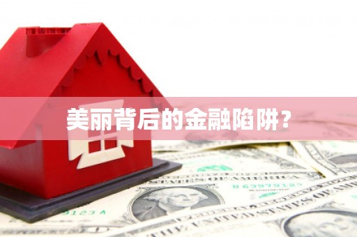 南屯美丽背后的金融陷阱？