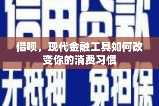 南屯借呗，现代金融工具如何改变你的消费习惯