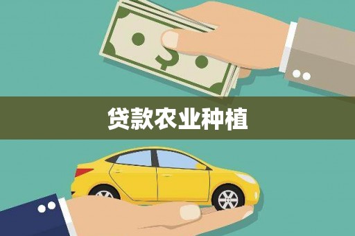 南屯贷款农业种植