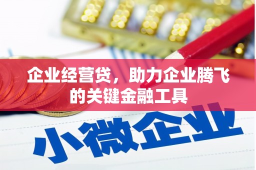 南屯企业经营贷，助力企业腾飞的关键金融工具