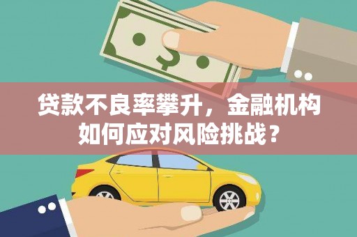 南屯贷款不良率攀升，金融机构如何应对风险挑战？