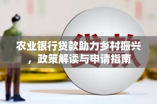 南屯农业银行贷款助力乡村振兴，政策解读与申请指南