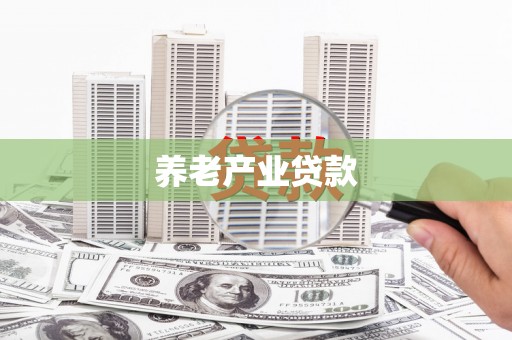 南屯养老产业贷款