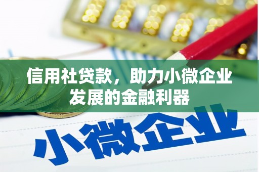 南屯信用社贷款，助力小微企业发展的金融利器