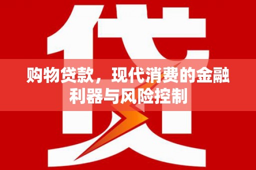 南屯购物贷款，现代消费的金融利器与风险控制