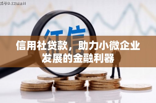 南屯信用社贷款，助力小微企业发展的金融利器