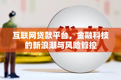 南屯互联网贷款平台，金融科技的新浪潮与风险管控