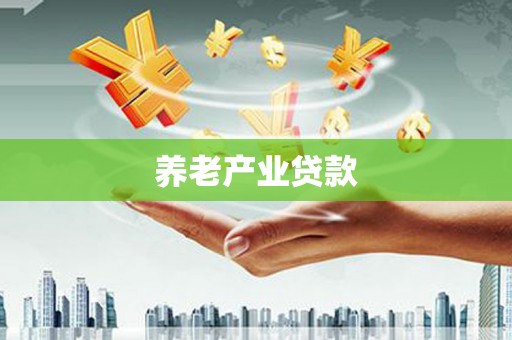 南屯养老产业贷款