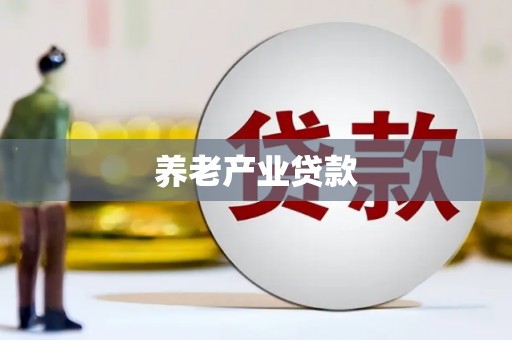 南屯养老产业贷款