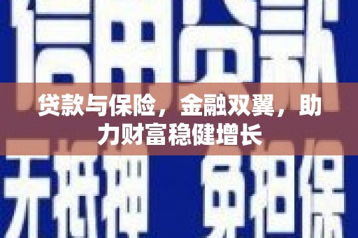 南屯贷款与保险，金融双翼，助力财富稳健增长