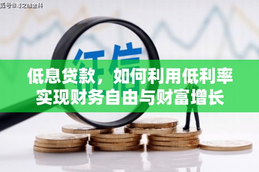 南屯低息贷款，如何利用低利率实现财务自由与财富增长