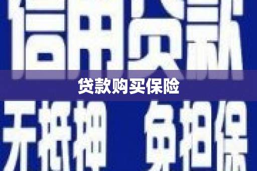 南屯贷款购买保险