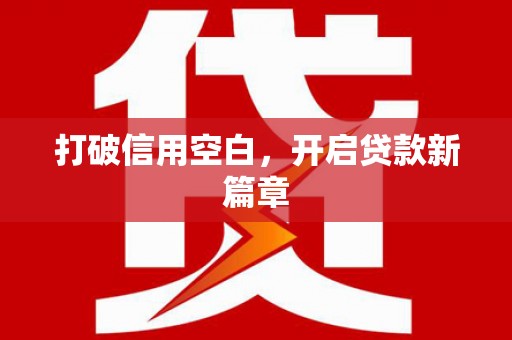 南屯打破信用空白，开启贷款新篇章